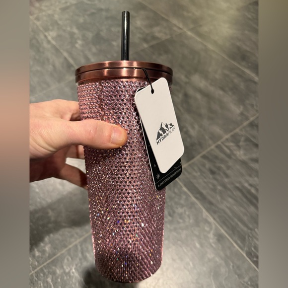Hydrapeak Bling Rose Gold Rhinestone Tumbler Cup Limited Edition - 25oz - Picture 1 of 7